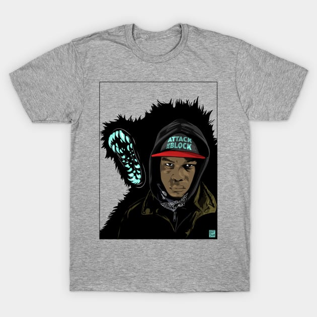 Attack the Block T-Shirt by Midnight Run Studio